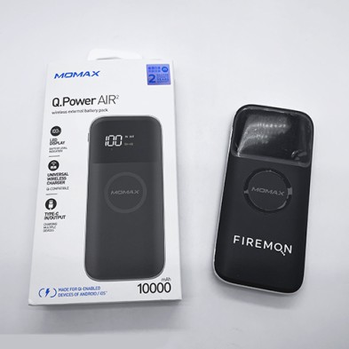 Momax Q.Power Air 2+ Wireless External Battery Pack-FireMon