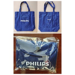 Foldable polyester shopping bag -Philips