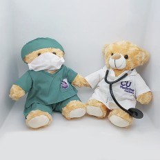 Custom-Made Brand Plush Toy - CUHK Medicine