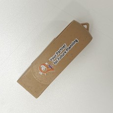 Eco-friendly Fiber Paper Rotating USB flash drive-HKQF