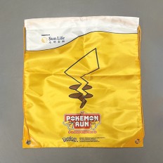 Drawstrings gym bag with handle -Pokémon Run