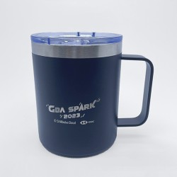 Stainless Steel Coffee Mug with Lid 12oz-HSBC