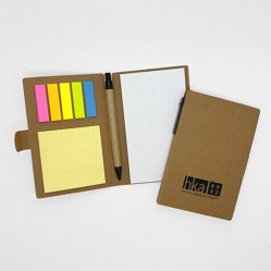 Sticky Notes Memo Notebook With Pen Set-Hong Kong Academy