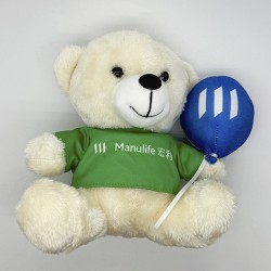 Custom-Made Brand Plush Toy - Manulife