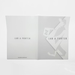 A4 Plastic Folder (open style) - LAB-A-PORTER