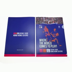 A4 Plastic Folder - Hong Kong Sevens