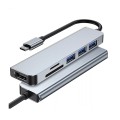 六合一适配器 USB Hub Type C