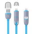 USB 2 in 1 Sync Data Charger Cable Telescopic Line