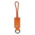 Leather Keychain USB Cable