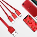 Three-in-one USB Cable
