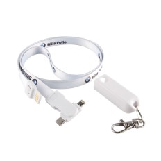 頸繩USB數據線3合1