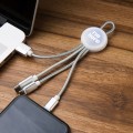 3-in-1 LED charging cable