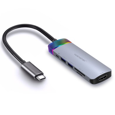 6-in-1 USB Type-C Mulitport Adapter