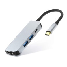 4-in-1 USB Type-C Mulitport Adapter X-39064