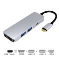 4合1 USB Type-C多端口适配器 X-39064