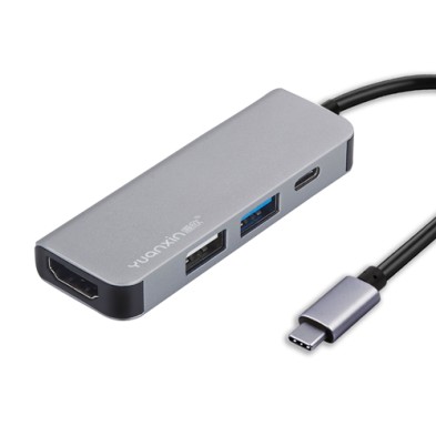 4-in-1 USB Type-C Mulitport Adapter X-3512