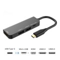 5-in-1 USB Type-C Mulitport Adapter + Micro USB port