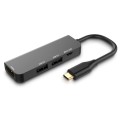 5-in-1 USB Type-C Mulitport Adapter + Micro USB port