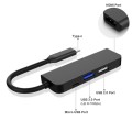 5-in-1 USB Type-C Mulitport Adapter + Micro USB port