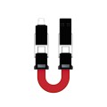 Multi function 4 in 1 Magnetic Keychain USB Charger Cable