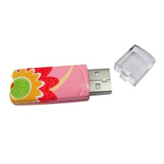 USB with heart transfer printing