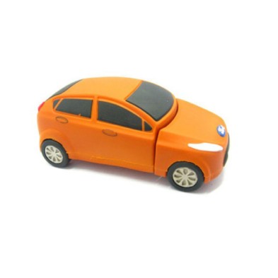 3D PVC Rubber Car USB Stick