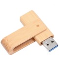 Bamboo Rotating USB flash drive