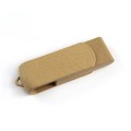 Eco-friendly Fiber Paper Rotating USB flash drive