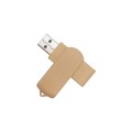 Eco-friendly Fiber Paper Rotating USB flash drive