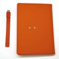 Leather Notebook with USB Flash Drive