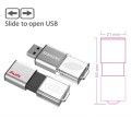 Slide type acrylic USB flash drive 