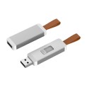 Classic aluminum USB with cord