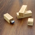 Wooden USB with Stamp-16G