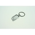 Metal USB drive with keychain