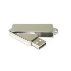 Metal case rotating USB stick