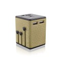 Universal Travel Adapter with 2 USB 2.5A