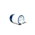 Twist & Slide world travel adaptor with 2 USB