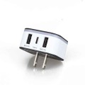 3.4A Type-C 2-Port Universal travel adapter