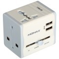 World USB Universal travel adapter