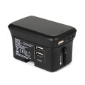 Travel adapter with power bank