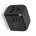 2AC socket + 1 type C newly upgraded travel adapter