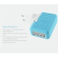 4-Port USB Universal travel adaptor