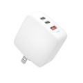 USB Travel Charge UK Standard + 65W Gallium Nitride Super Fast Charge Dual Type-C