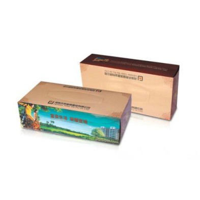 Flat Rectangular shape box Tissue