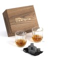 Whisky Cup + Ice Stone Set