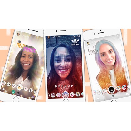 Snapchat Shoppable AR鏡頭 適用於品牌推廣