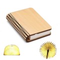 USB Rechargeable Wooden Led Book Lamp 880mah