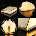 USB Rechargeable Wooden Led Book Lamp 880mah