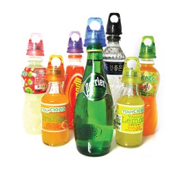 Magic cap for beverage bottle