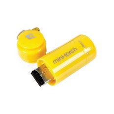 Mini Torch + card reader with keychain